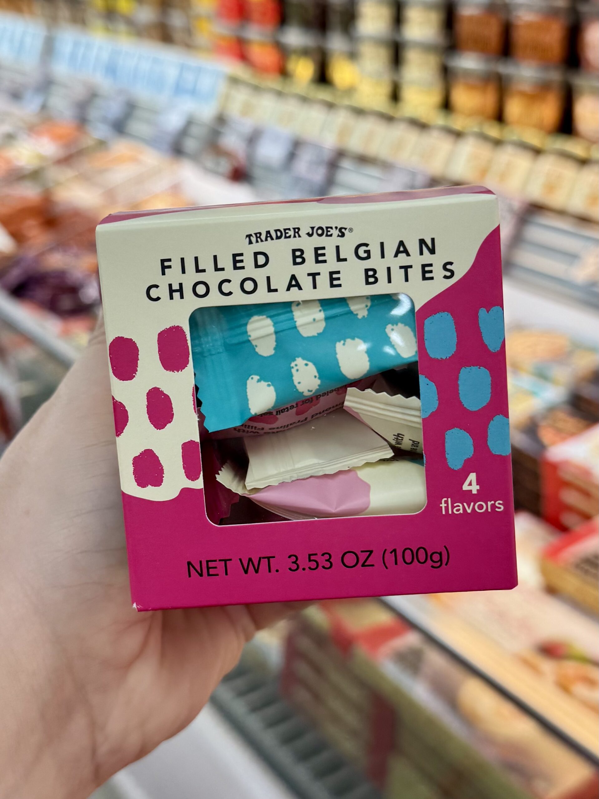 Filled Belgian Chocolate Bites - in store
