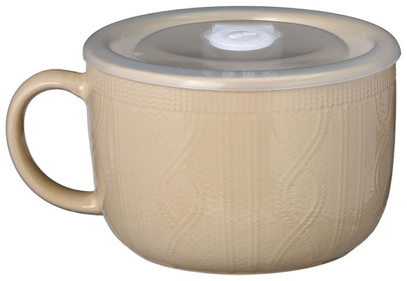 Crofton Soup Mug or Bowl - Beige - Sweater