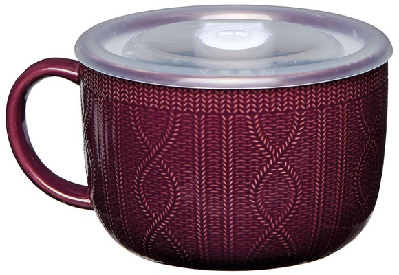 Crofton Soup Mug or Bowl - Fig - Sweater