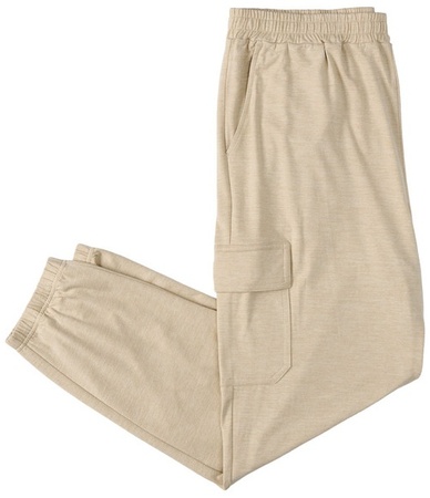 Crane Ls Athleisure Jogger - Beige
