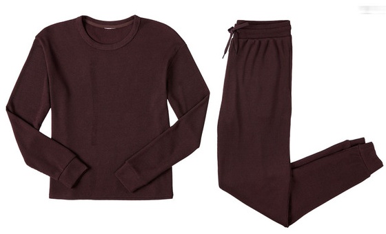 Serra D Waffel Lounge Set - Brown