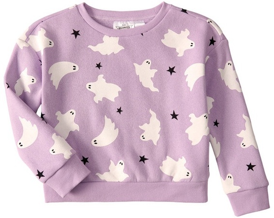 Lily & Dan Chs Halloween Pullover - Purple