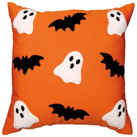 The Halloween Collection Halloween Pillow - Ghost Square