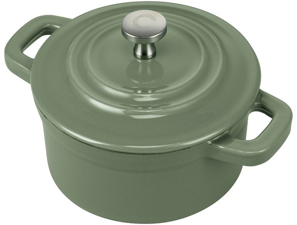 Crofton Cast Iron Mini Cookware - Mini Baker Green