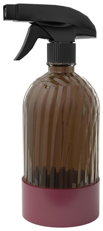 Joie Spray Bottle - Fluted Amber/Red