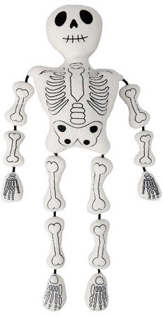 The Halloween Collection Large Halloween Pillow - Skeleton