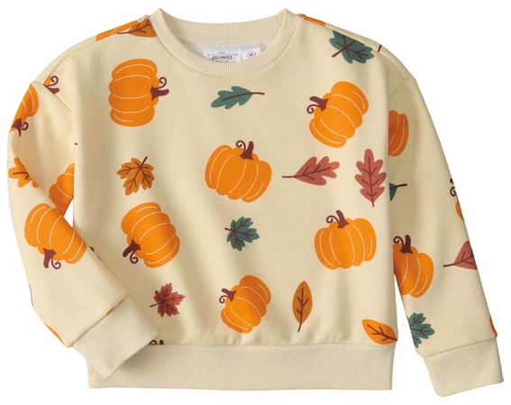 Lily & Dan Chs Halloween Pullover - White