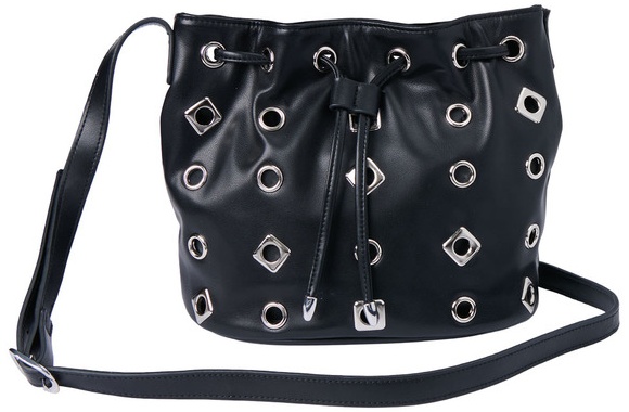 Ls Live In Style Fashion Crossbody Bag - Black