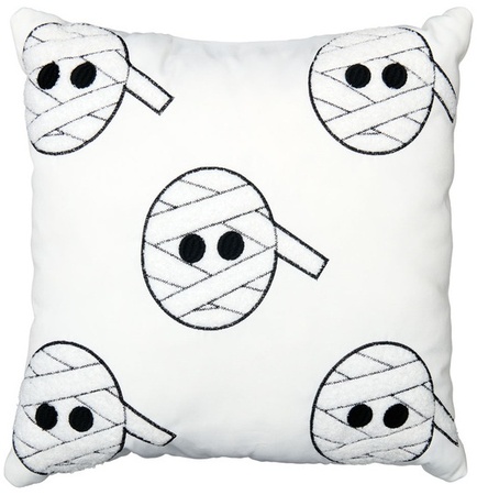 The Halloween Collection Halloween Pillow - Mummy Square