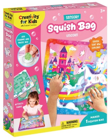 Creativity For Kids Sensory Squish Bag - Unicorn