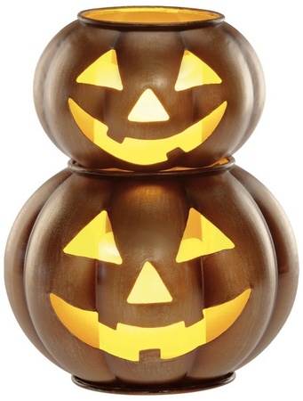The Halloween Collection Metal Jack-O-Lantern - Bronze
