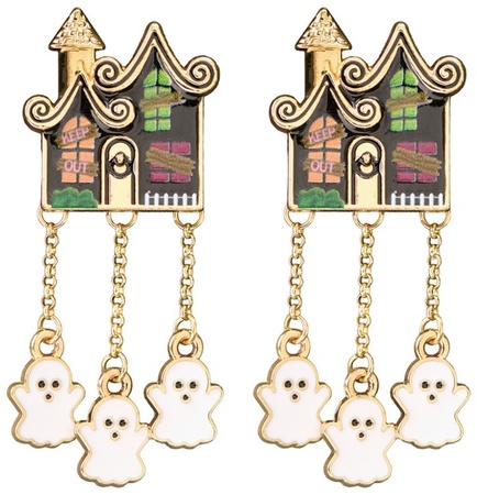 The Halloween Collection Halloween Accessories - Haunted House Dangle