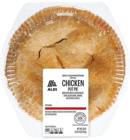 Aldi Southwest Chicken Pot Pie - 