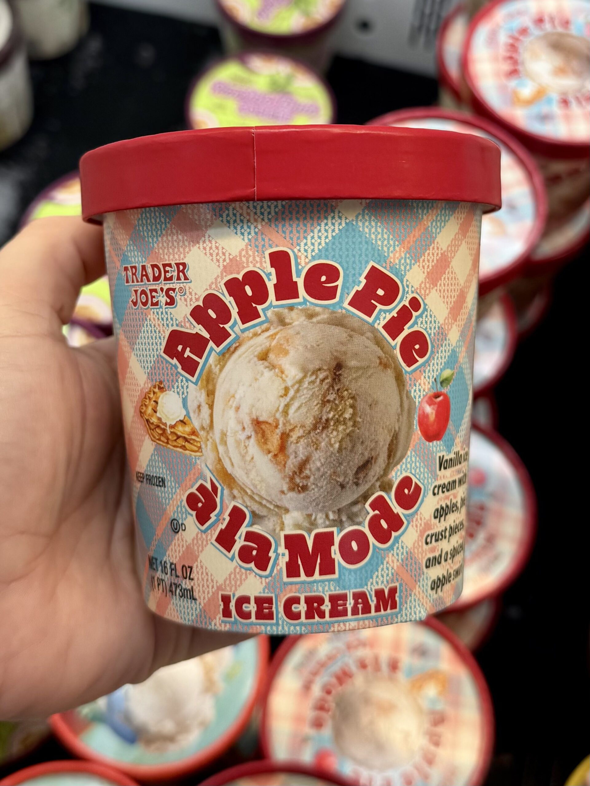 Apple Pie a la Mode Ice Cream - in store