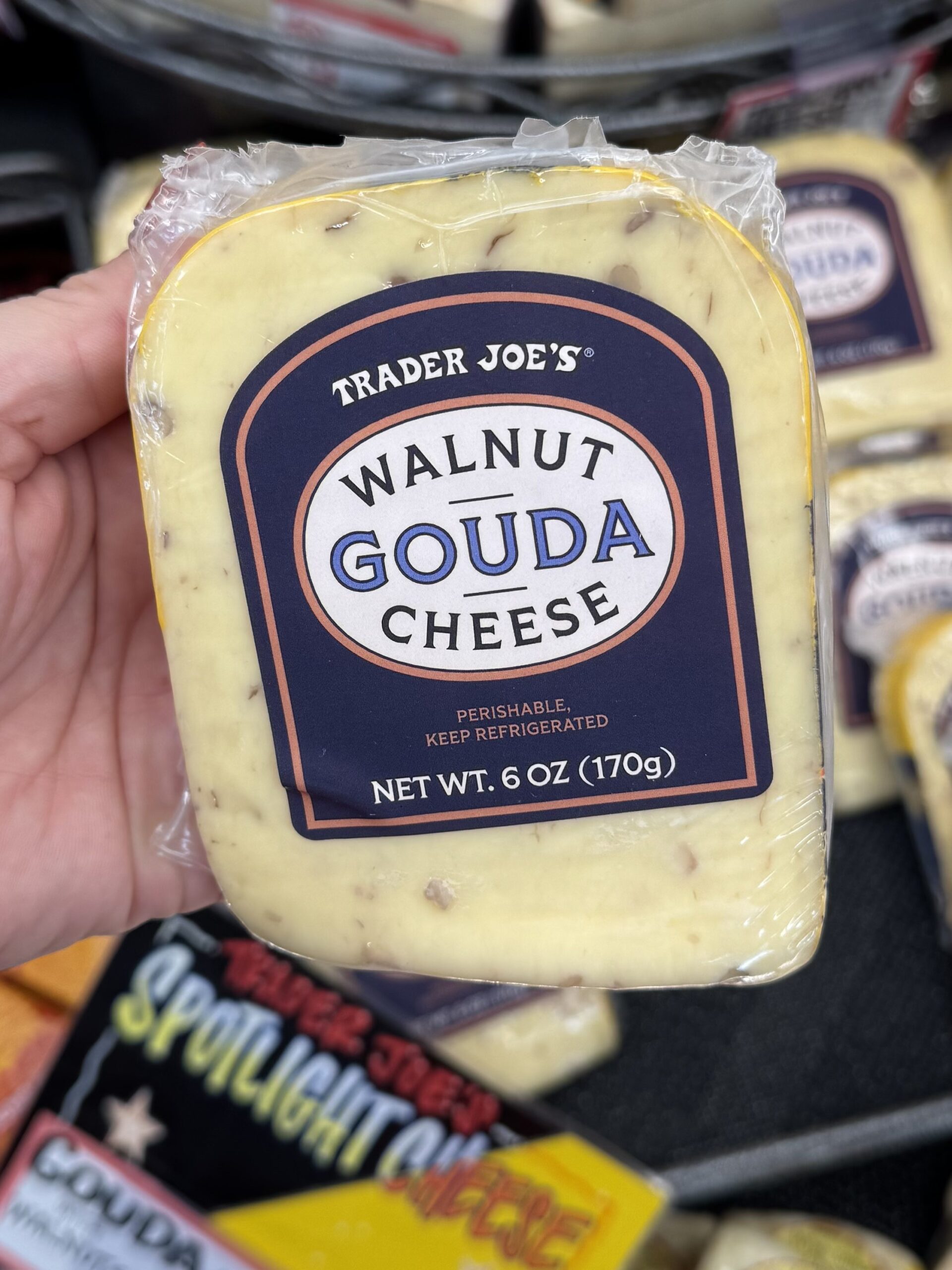 Walnut Gouda Cheese - in store