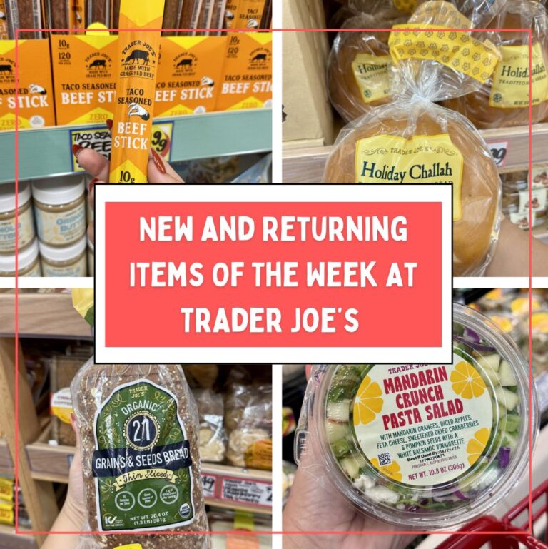 New and Returning Items Of The Week At Trader Joe’s (9/14 – 9/20)