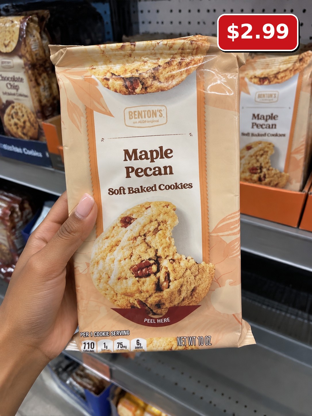 BENTON'S Maple Pecan Soft Baked Cookies