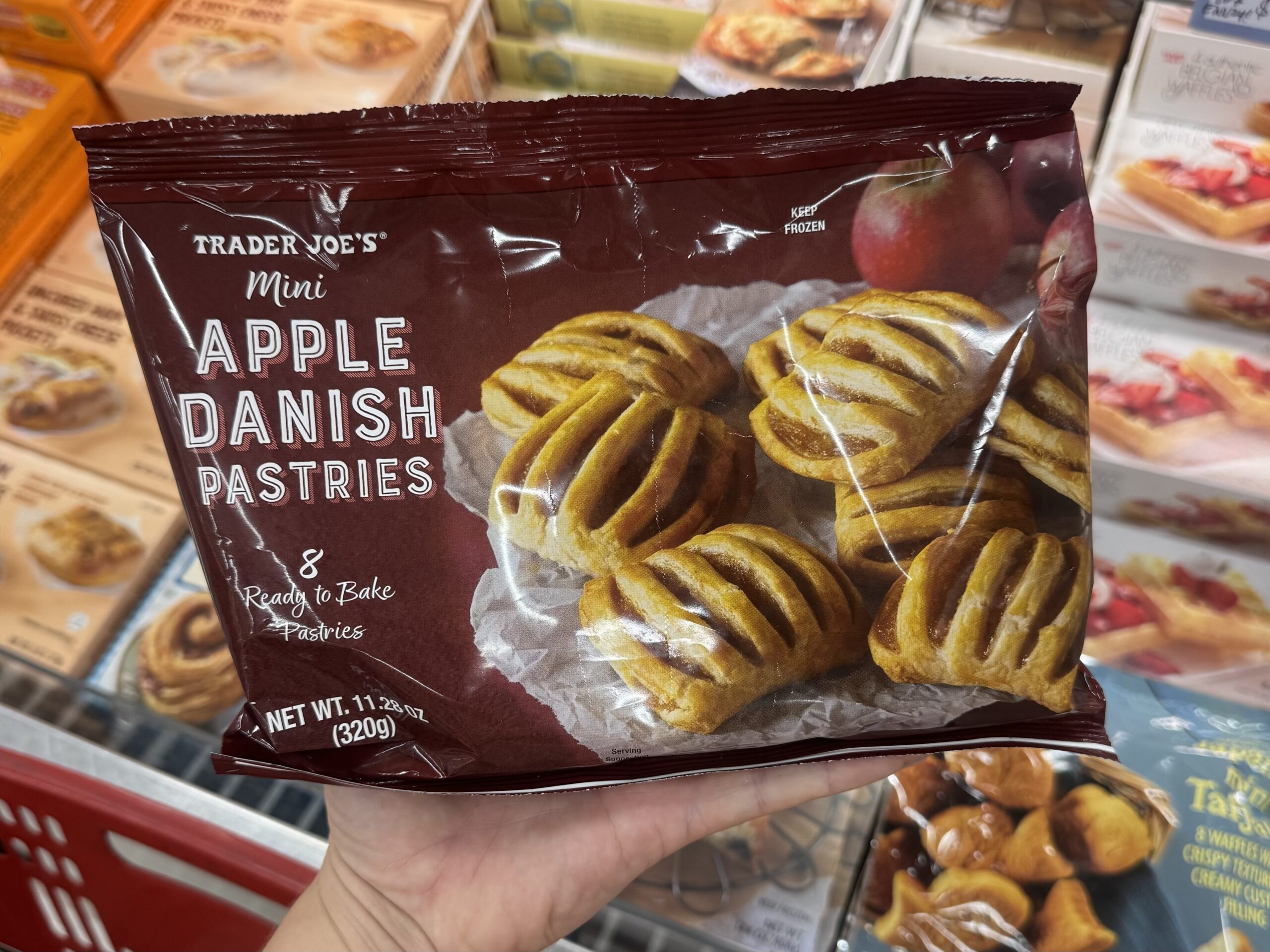 Mini Apple Danish Pastries - in store