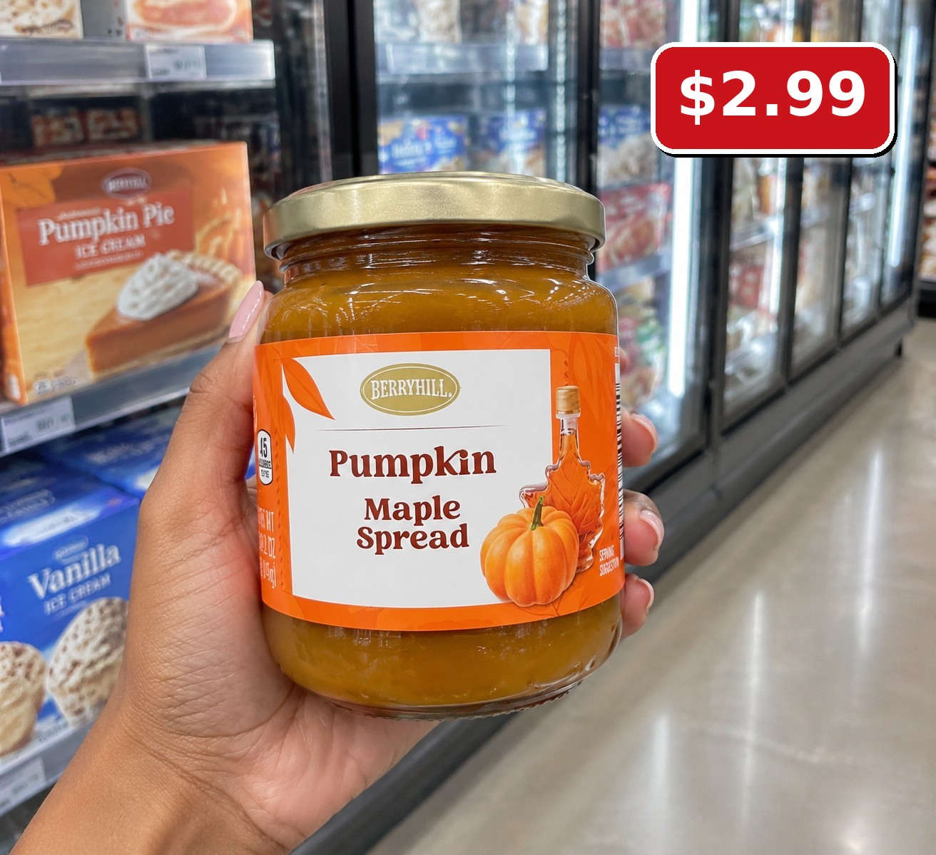BERRYHILL Pumpkin Maple Spread