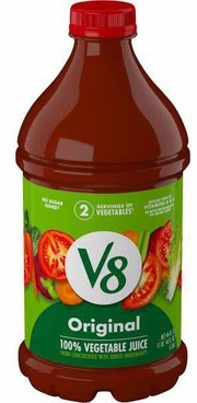 V8 100% Vegetable & Fruit Juice
