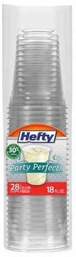 Hefty Clear Cups