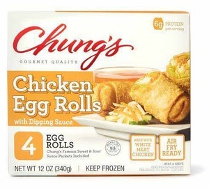 Chung's Gourmet Quality Egg Rolls