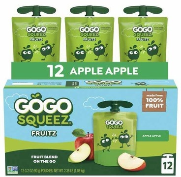 Gogo Squeez Applesauce On the Go