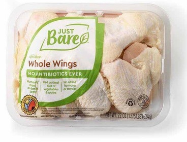 Just Bare Chicken Wings