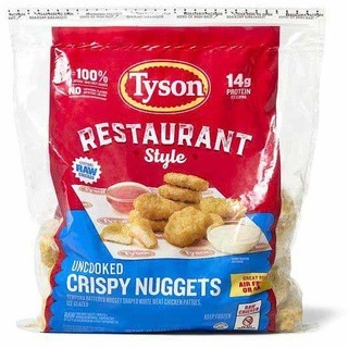 Tyson Uncooked Crispy Chicken Nuggets