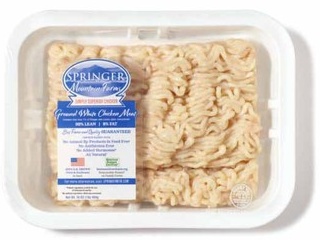 Springer Mountain Farms Ground Chicken Breast