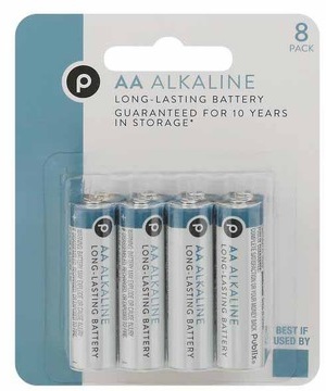 Publix Alkaline Long-Lasting Battery
