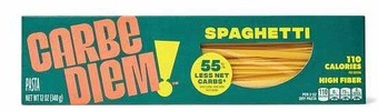 Carbe Diem! Pasta, 55% Less Net Carbs