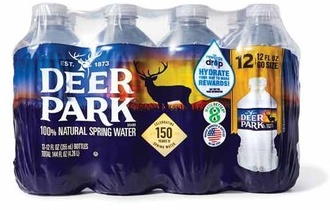 Deer Park or Pure Life Water