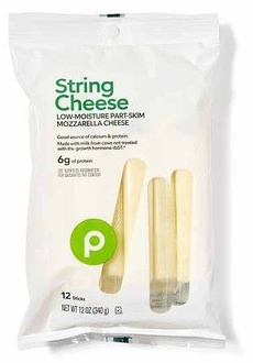 Publix Mozzarella String Cheese