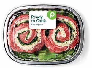 Publix Stuffed Flank Steak With Mozzarella Cheese