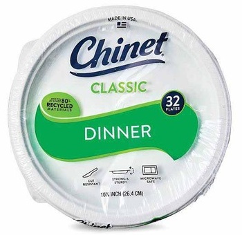 Chinet Classic White Plates