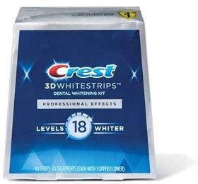 Crest 3DWhitestrips Dental Whitening Kit