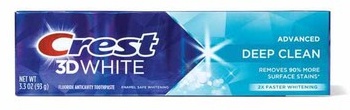 Crest 3D White Toothpaste
