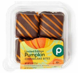 Pumpkin Cheesecake Bites