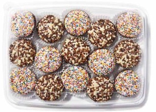 Sprinkle Crunch Brownie Bite Platter