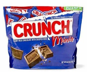 Crunch, Butterfinger, Baby Ruth, or 100 Grand Candies