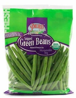 Pero Family Farms Organic Snipped Green Beans