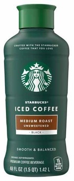 Starbucks Iced Espresso or Iced or Cold Brew Coffee