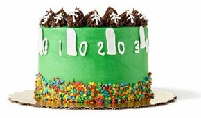 Football Stadium Mini Cake