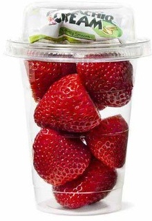 Publix Strawberries & Pistachio Cream