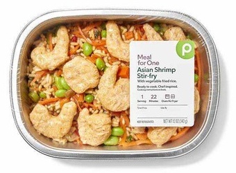 Publix Shrimp Entrée
