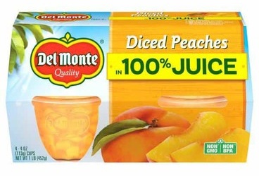 Del Monte Fruit Cups