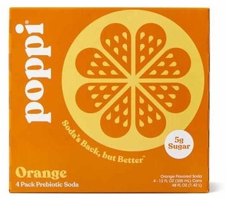 4-Pack Poppi Prebiotic Soda