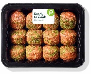 Publix Seasoned Beef Meatballs