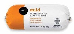 Publix Pork Sausage Roll